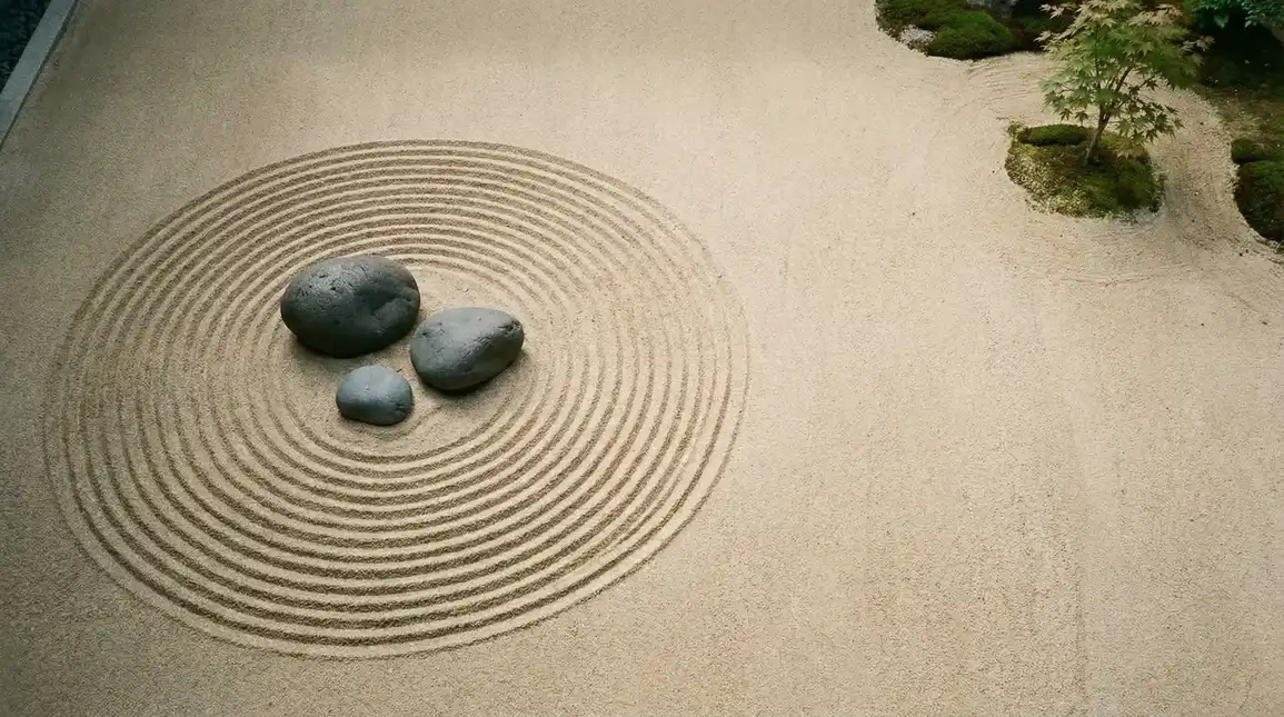 澳洲pk10 书斋枯山水沙盘全景